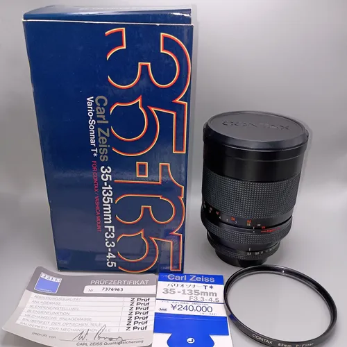 Contax Zeiss 35-135mm f/3.3-4.5 Vario-Sonnar Zoom Lens Original ...