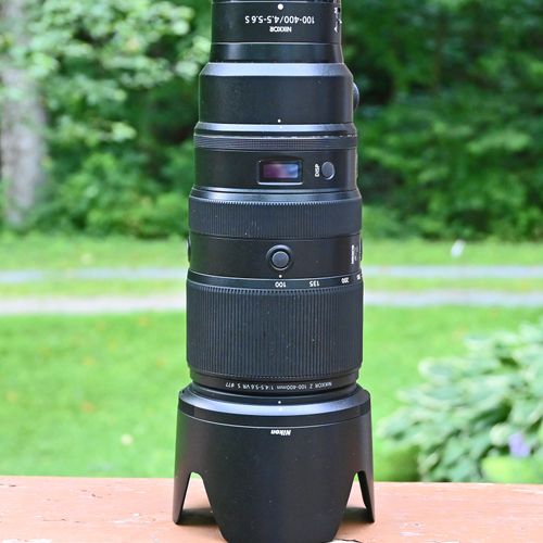 thumbnail-1 for Nikon Nikkor Z 100-400mm f4.5-5.6 VR S zoom, filter, boxed, USA, exc. ++