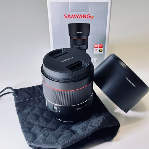 Samyang AF 85mm f/1.4 RF mount (Autofocus and Canon RF Mount)