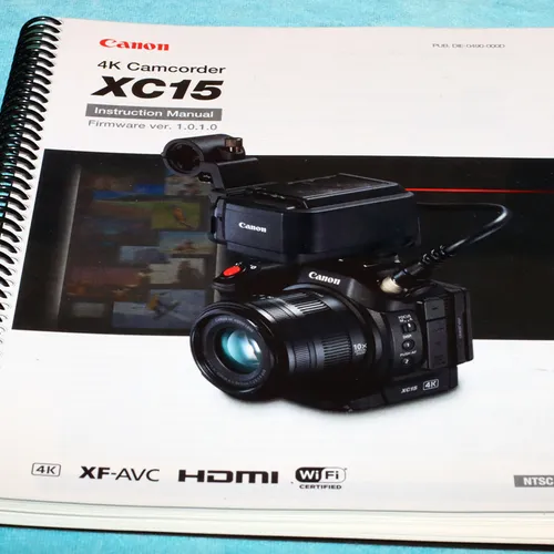 thumbnail-4 for Canon XC15 4K Pro Camcorder Kit - incl. Printed Advanced Manual
