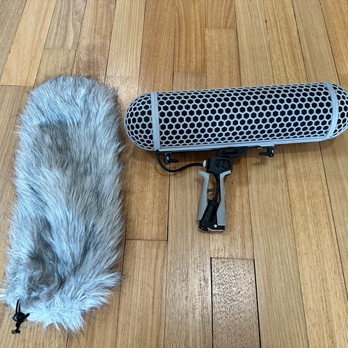 thumbnail-0 for RODE Blimp Windshield and Rycote Shock Mount Suspension System for Shotgun Microphones