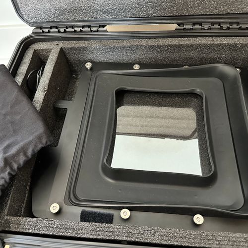 thumbnail-1 for Ikan Professional 15" High Bright Beam Splitter 70/30 Glass Teleprompter Kit with Travel Case (PT4500-TK)
