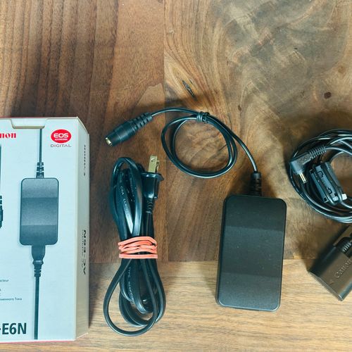 Canon AC-E6N AC Adapter and DC Coupler DR-E6 Kit