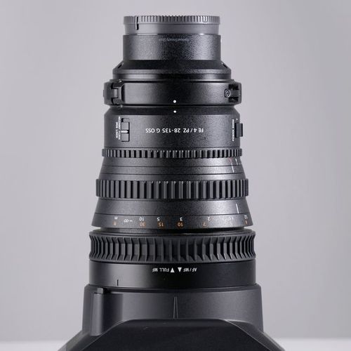 Sony FE PZ 28-135mm f/4 OSS G Video Lens and filters