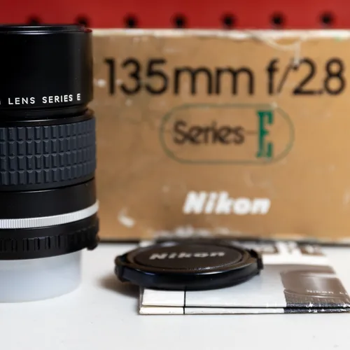 thumbnail-1 for Nikon 135mm 2.8 E series, LNIB