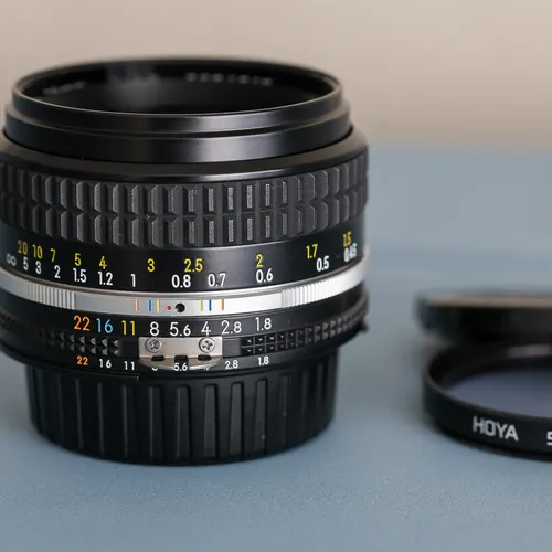 thumbnail-0 for Nikon 50mm 1.8 AI-S Standard Prime Lens