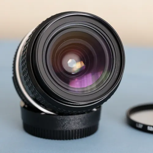 thumbnail-1 for Nikon Nikkor 24mm f2 AI, wide angle prime lens