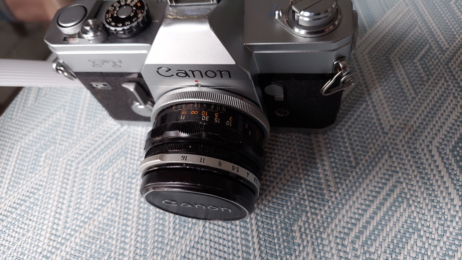 thumbnail-2 for Canon FT-QL 35mm SLR film camera with 50 mm lens