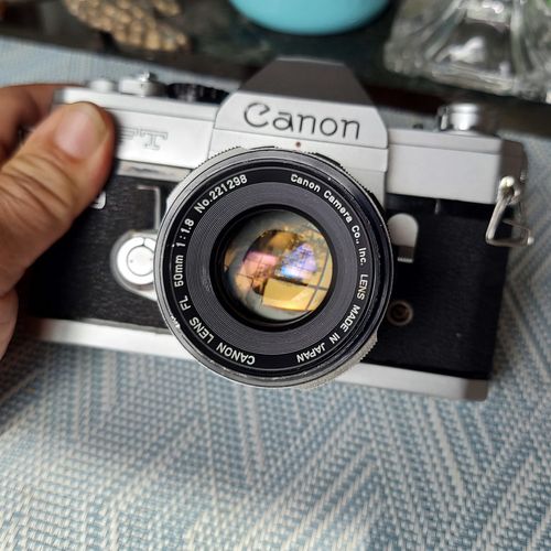 thumbnail-9 for Canon FT-QL 35mm SLR film camera with 50 mm lens