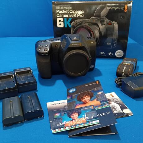 thumbnail-0 for BMPCC 6K Pro, Canon EF, DaVinci Resolve included