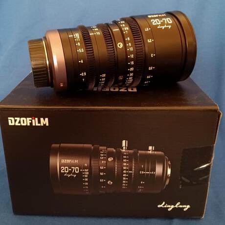 DZOFilm DZO 20-70mm T2.9 MFT Parfocal Cine Lens From robert's Gear ...