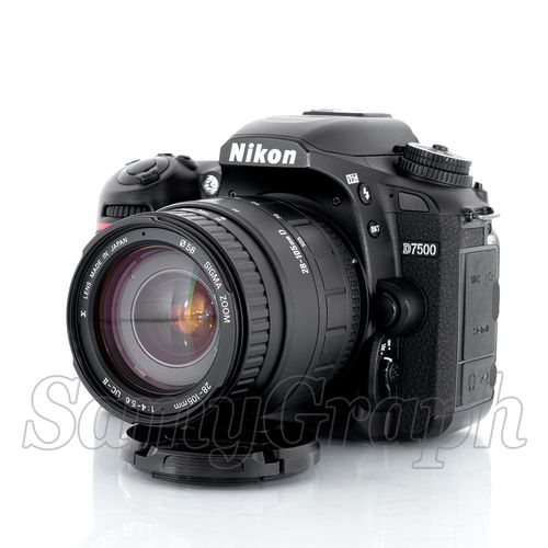 Nikon D7500 DSLR Camera 4K Video + AF 28-105mm FX lens *GOOD COND *FAST SHIPPING