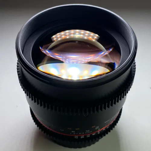 thumbnail-0 for Rokinon 85mm T1.5 Cine DS Lens for Canon EF Mount