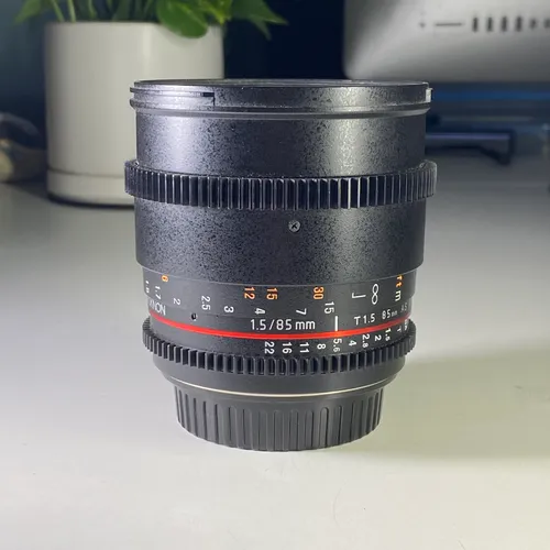 thumbnail-1 for Rokinon 85mm T1.5 Cine DS Lens for Canon EF Mount