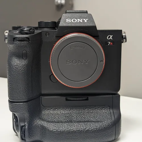 thumbnail-0 for Sony A7r IVA with Sony Battery Grip and Two Genuine Sony Batteries