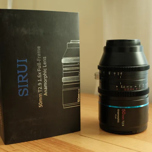 thumbnail-0 for Sirui 50mm T2.9 Full Frame 1.6x Anamorphic Lens (Canon RF)